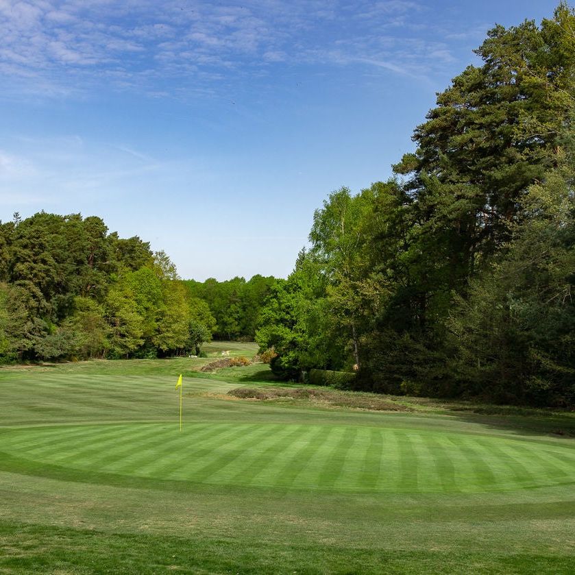 Fourball and two course meal at Sunningdale Heath Golf Club for 4 people