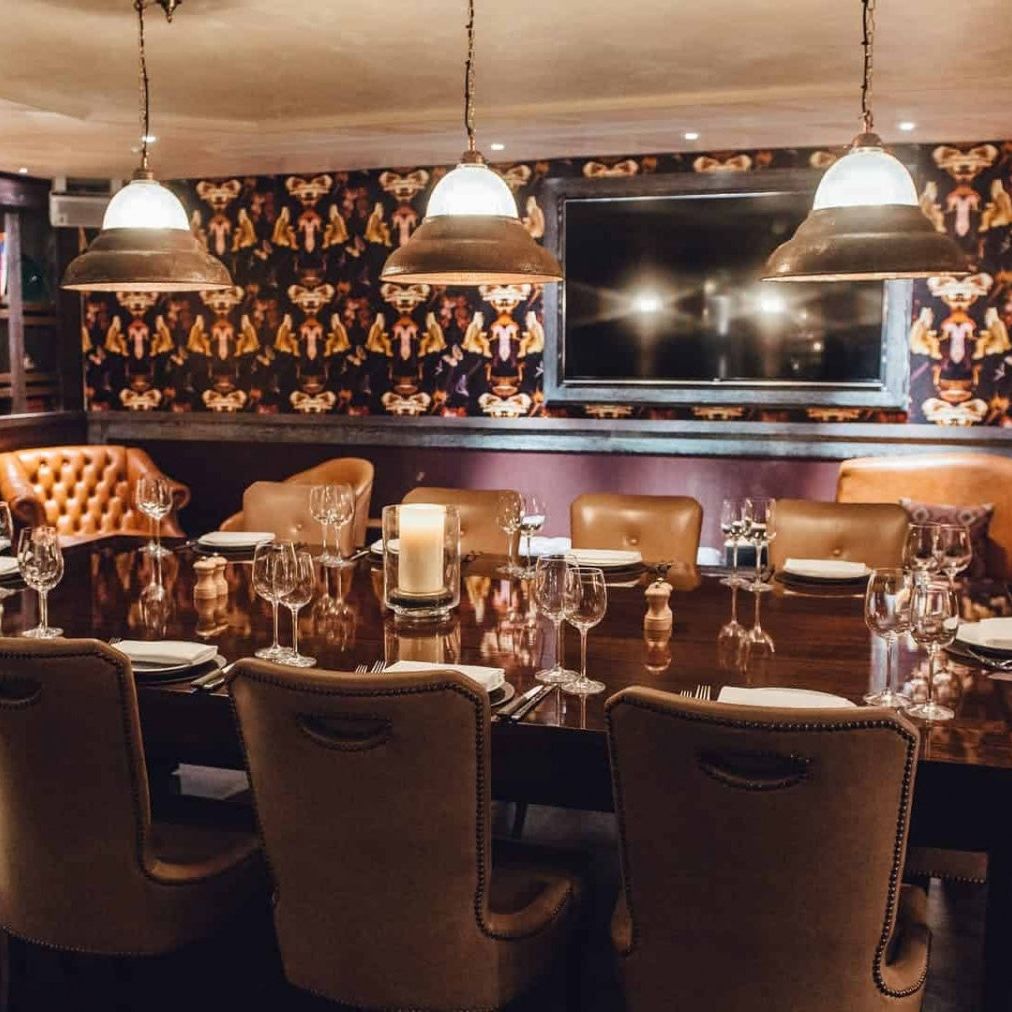 100 Wardour Street Private Dining Room and Billiards for 12 people