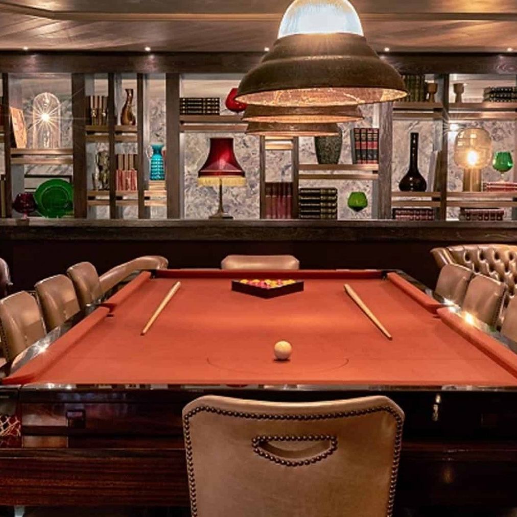 100 Wardour Street Private Dining Room and Billiards for 12 people