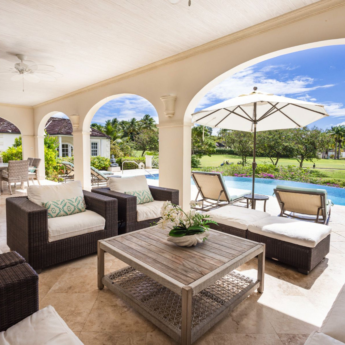 7 Nights in Stunning 6 Bed Villa in Royal Westmoreland, Barbados for up to 12 people