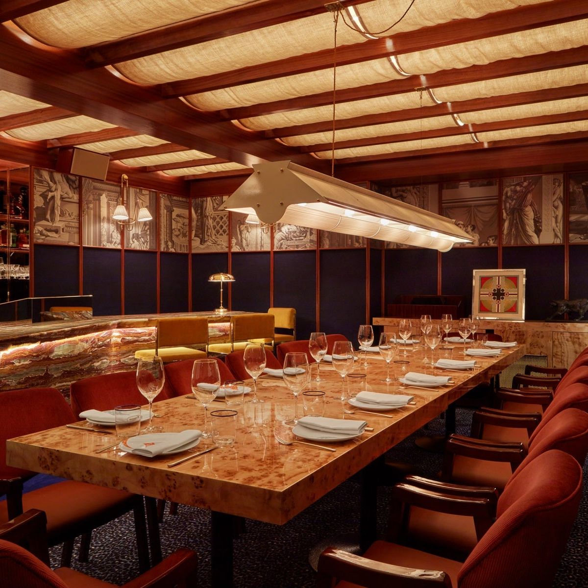 Private Dining at II Gattopardo, Mayfair, for 10 people