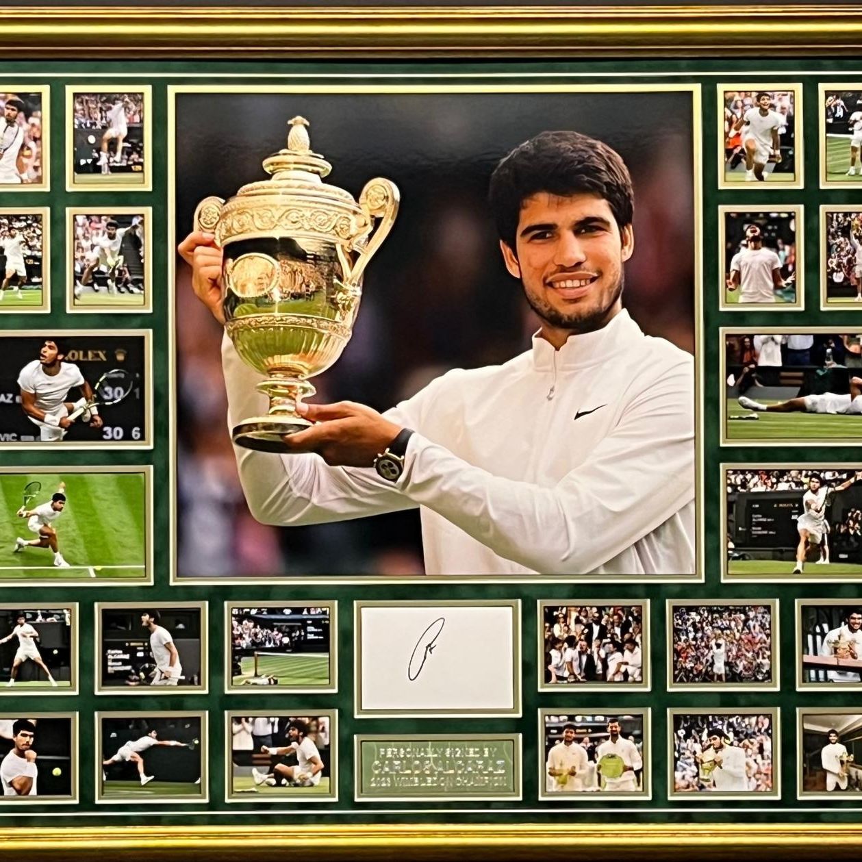 Carlos Alcaraz Tennis Frame