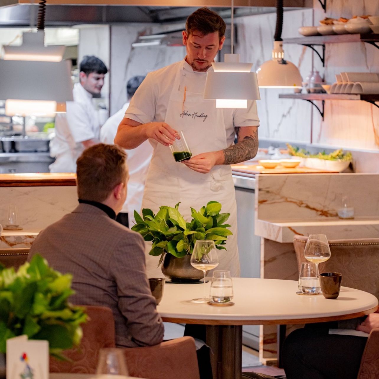 Michelin Starred Private Dining for 12 people at Frog by Adam Handling