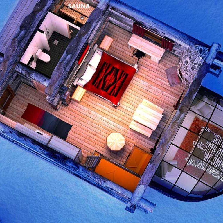 Northern Lights experience in Finland for 4 people