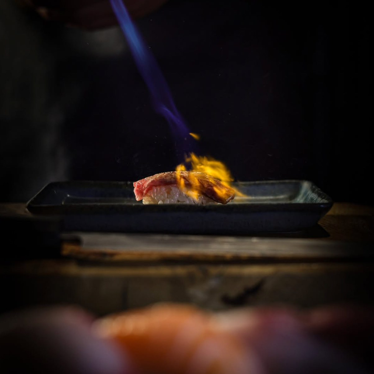 Kitchen Table for 10 people at Lucky Cat by Gordon Ramsay, Mayfair