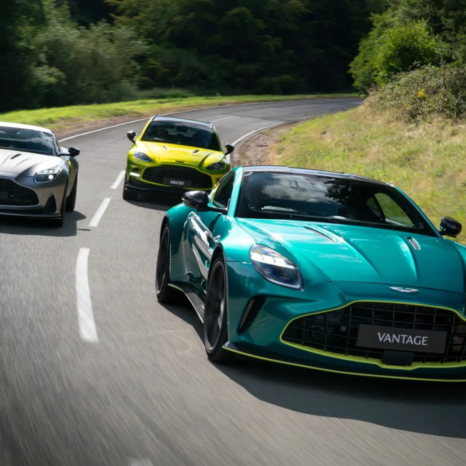 Aston Martin V8 Vantage Thrill Experience for 2 people