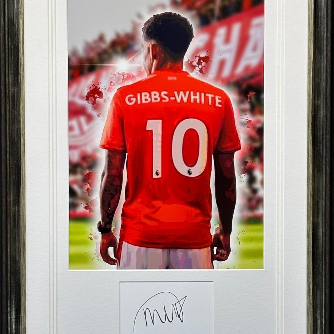 Superb Morgan Gibbs-White Hand Signed Fram