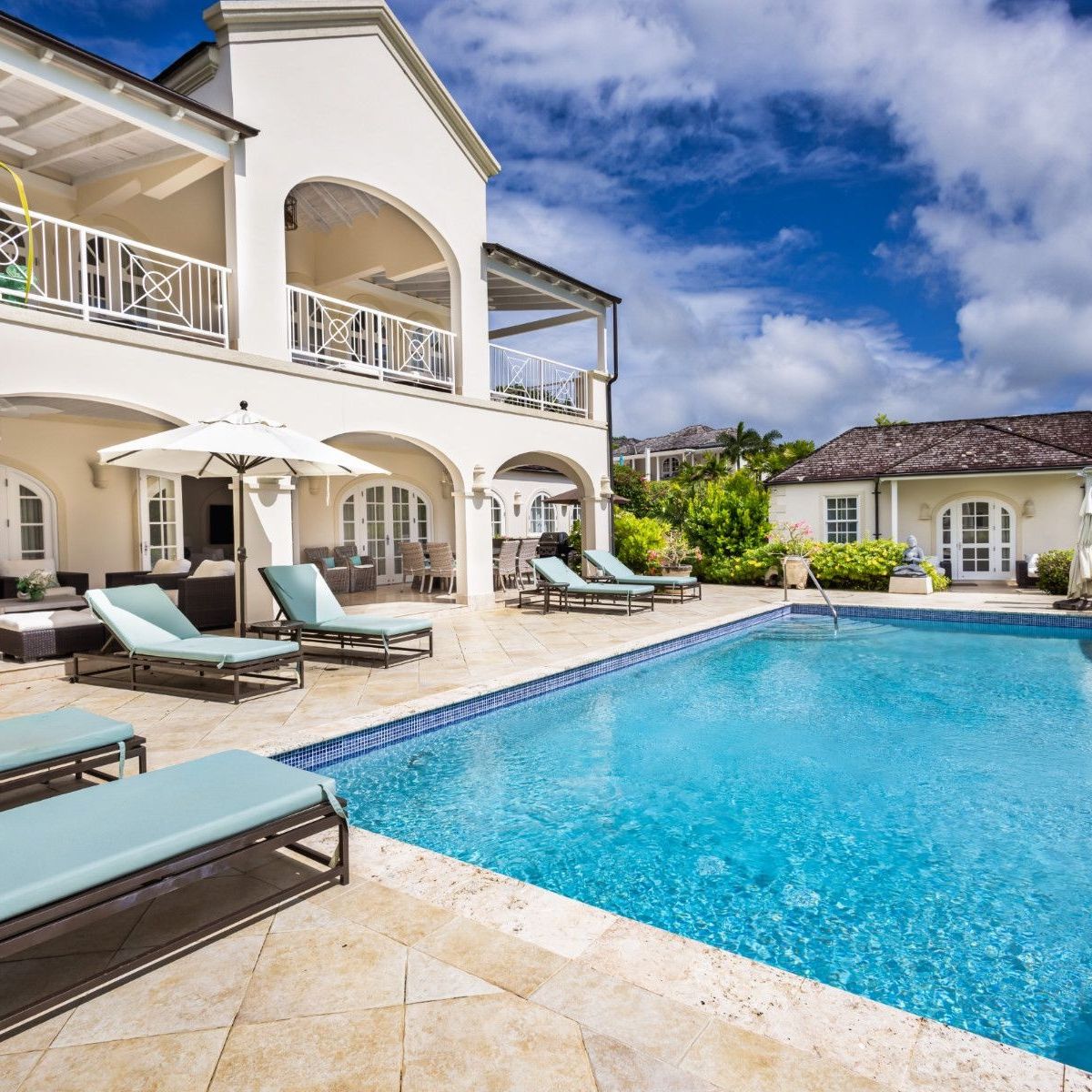 7 nights in stunning 6 bed villa in Royal Westmoreland, Barbados for 12 people
