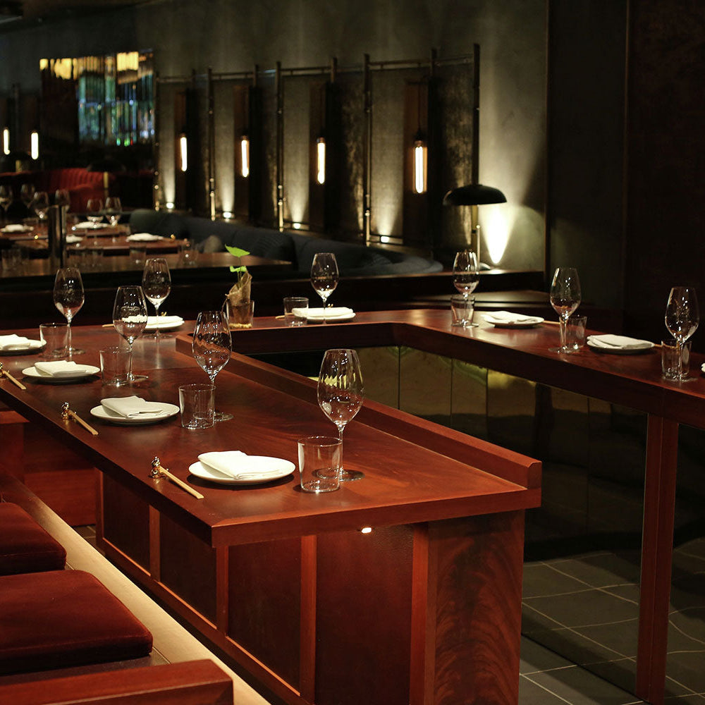 Kitchen Table for 10 people at Lucky Cat by Gordon Ramsay, Mayfair