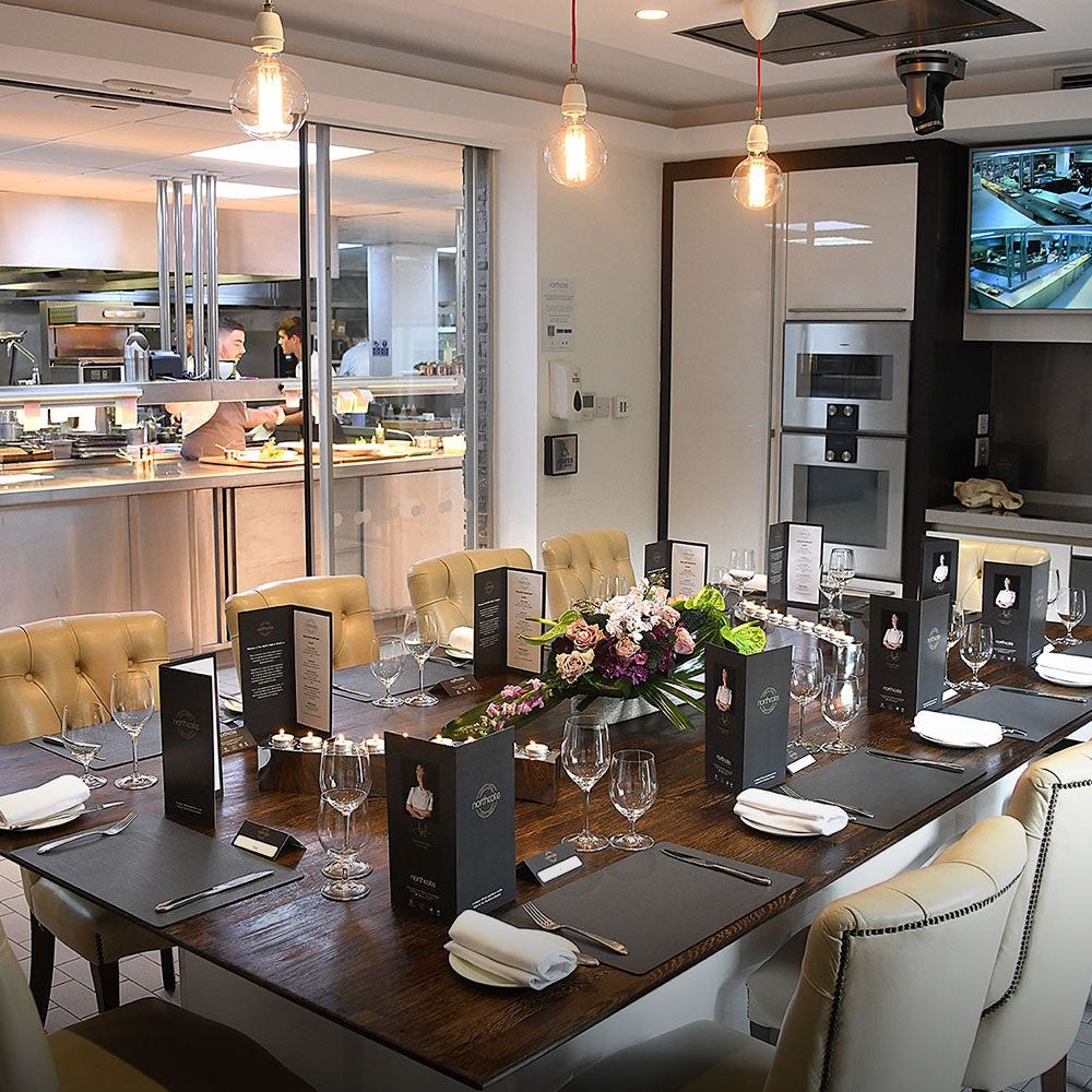 Private Chef’s table for 12 people at Michelin starred Northcote
