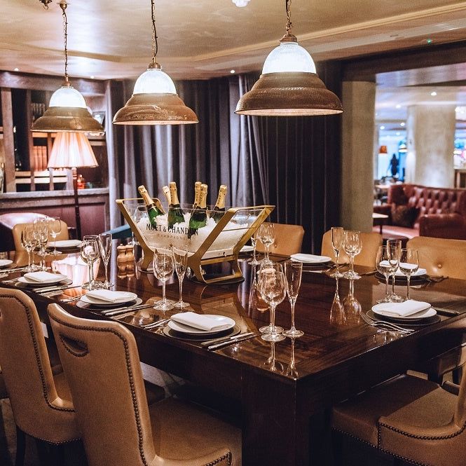 100 Wardour Street Private Dining Room and Billiards for 12 people