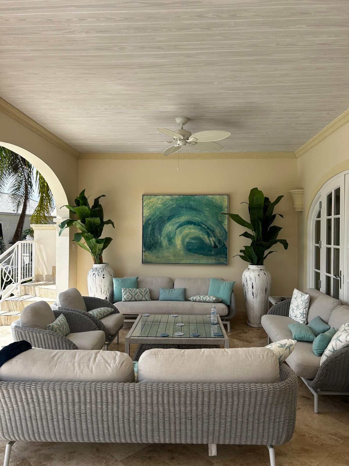 7 nights in stunning 6 bed villa in Royal Westmoreland, Barbados for 12 people