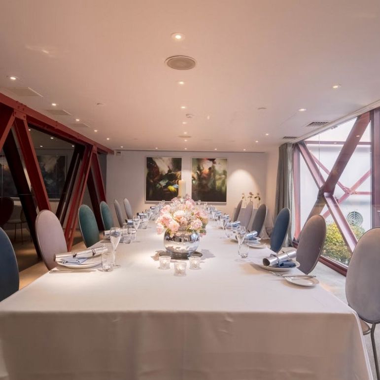 Relaxed private dining in the heart of Chelsea at Bluebird, 14 people