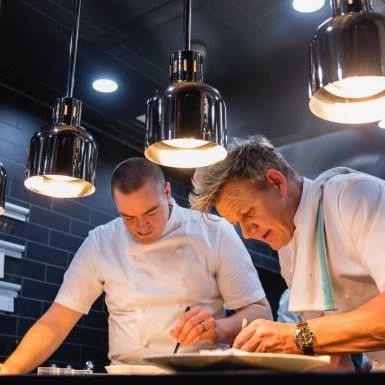 Chef’s table for 6 at Gordon Ramsay’s Michelin Starred Petrus