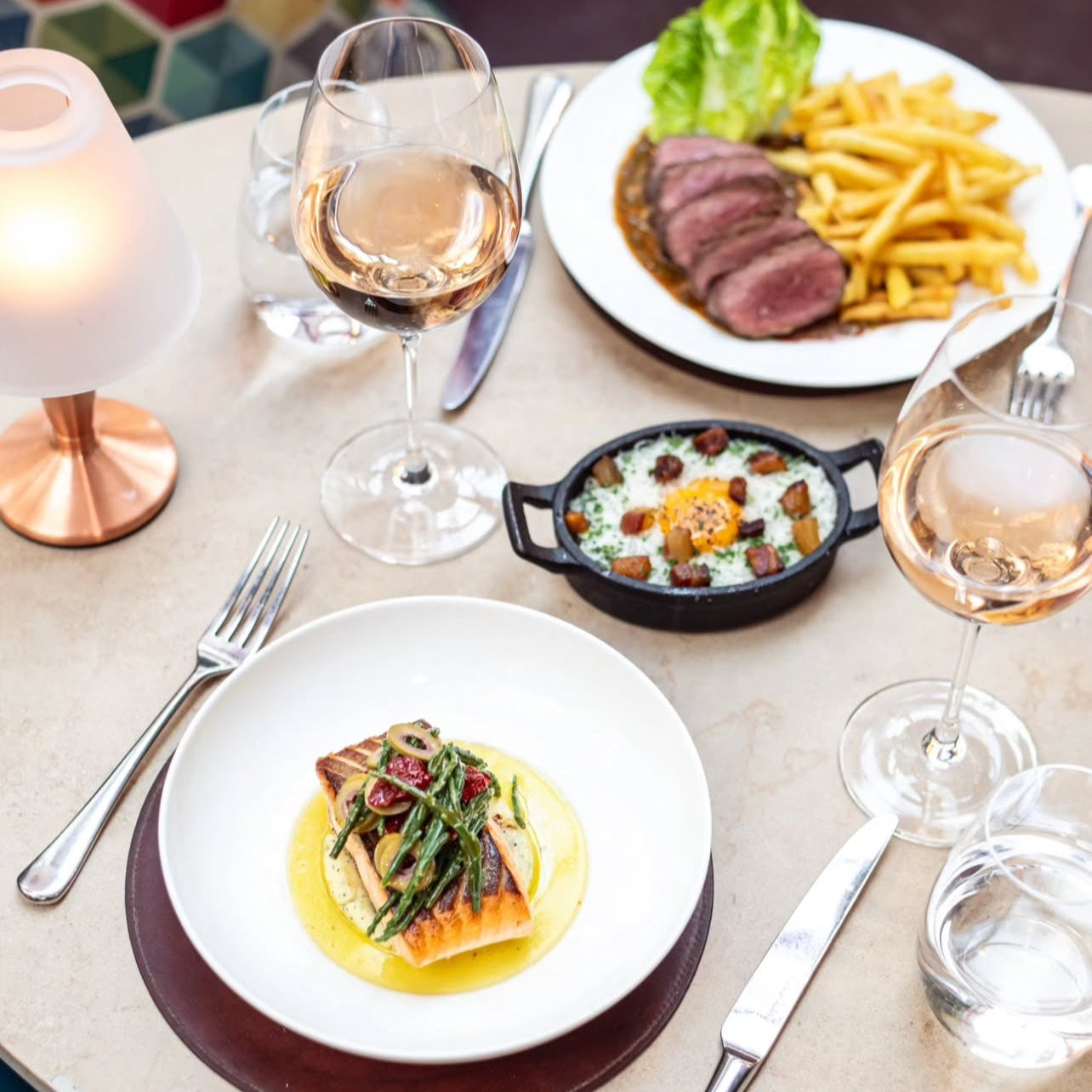 Private Dining in the heart of Chelsea at Bluebird for 14 people