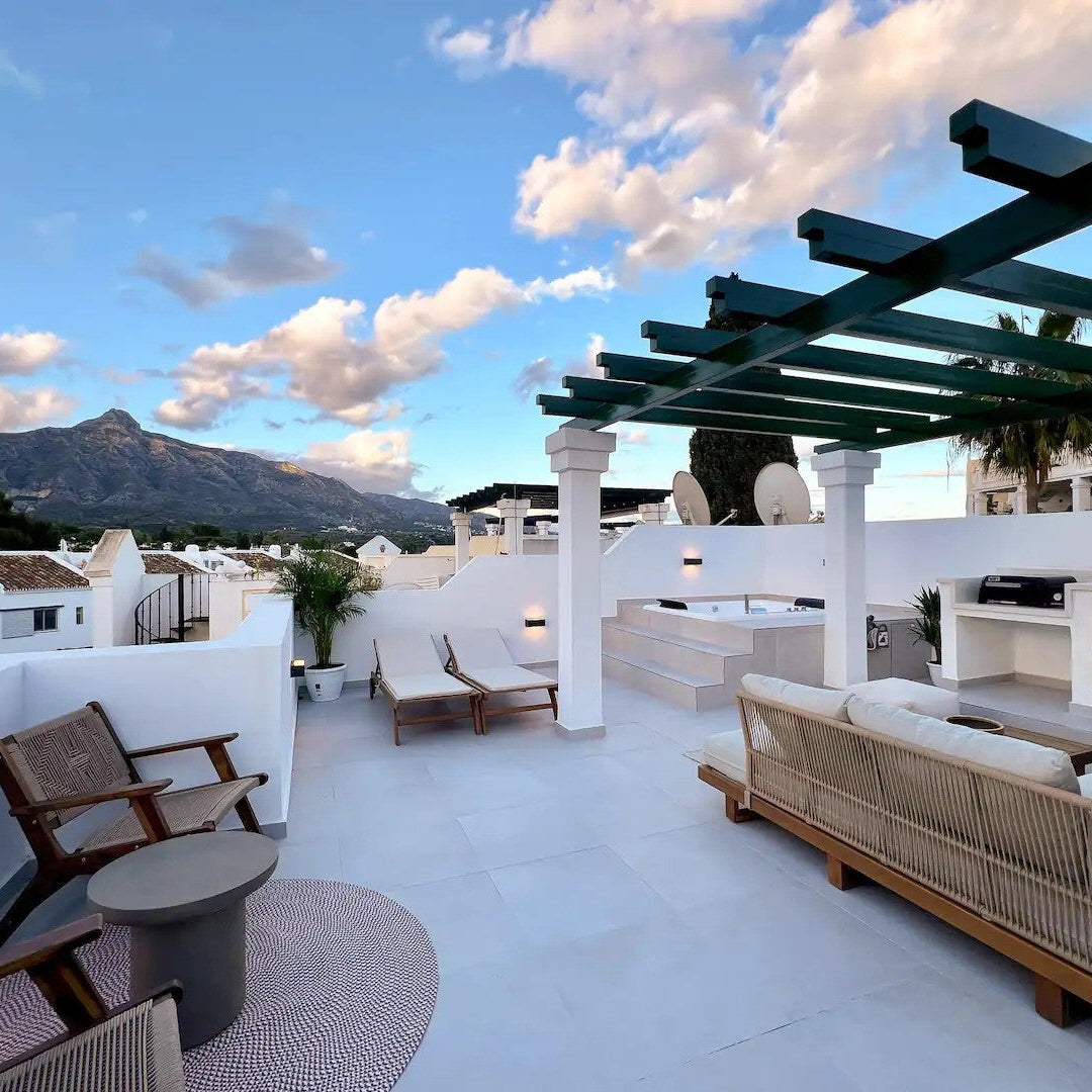 7 Night Stay in a 3 Bedroom Luxury Penthouse, Marbella, Spain for 6 people