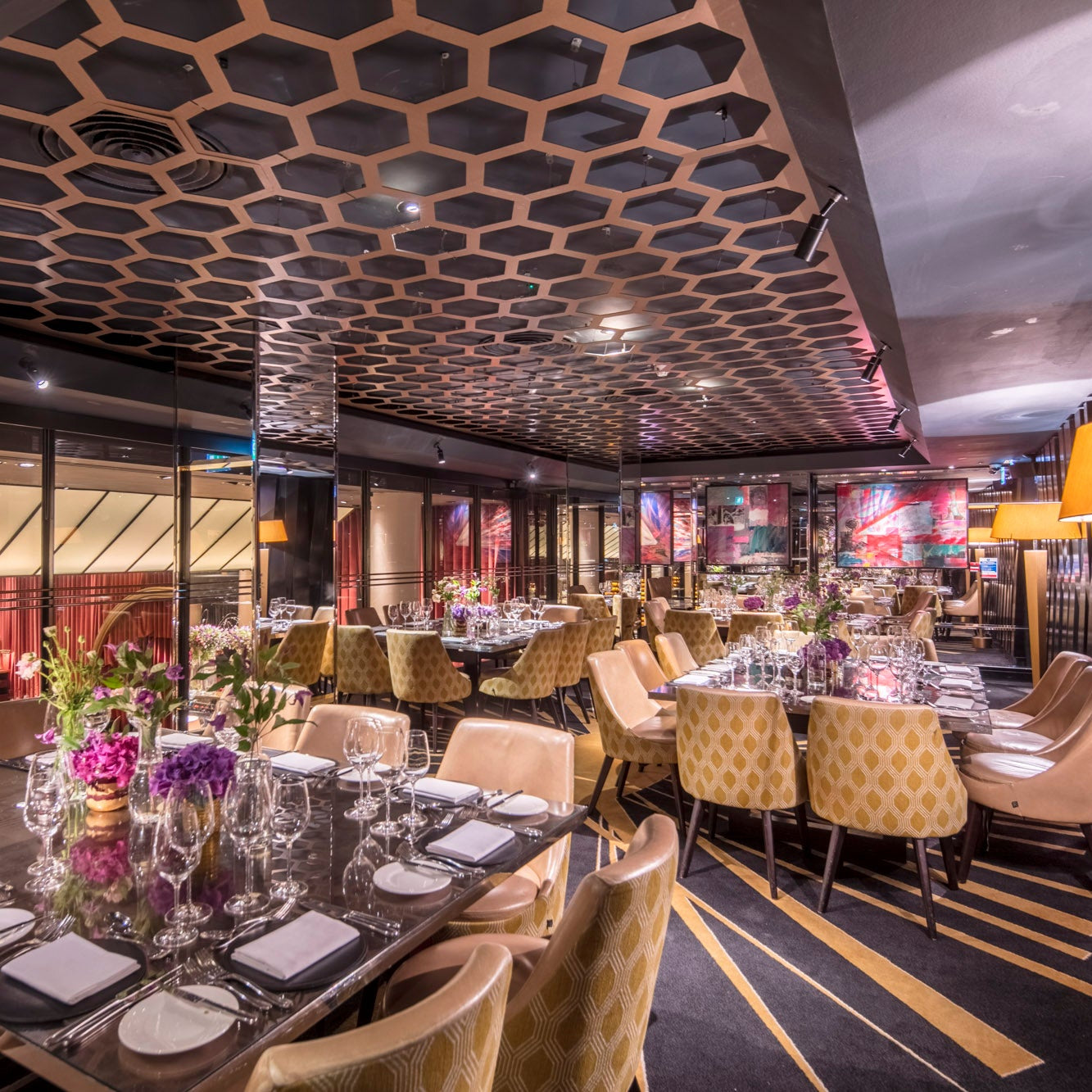 Private Dining for 40 people at Quaglinos Prince of Wales room