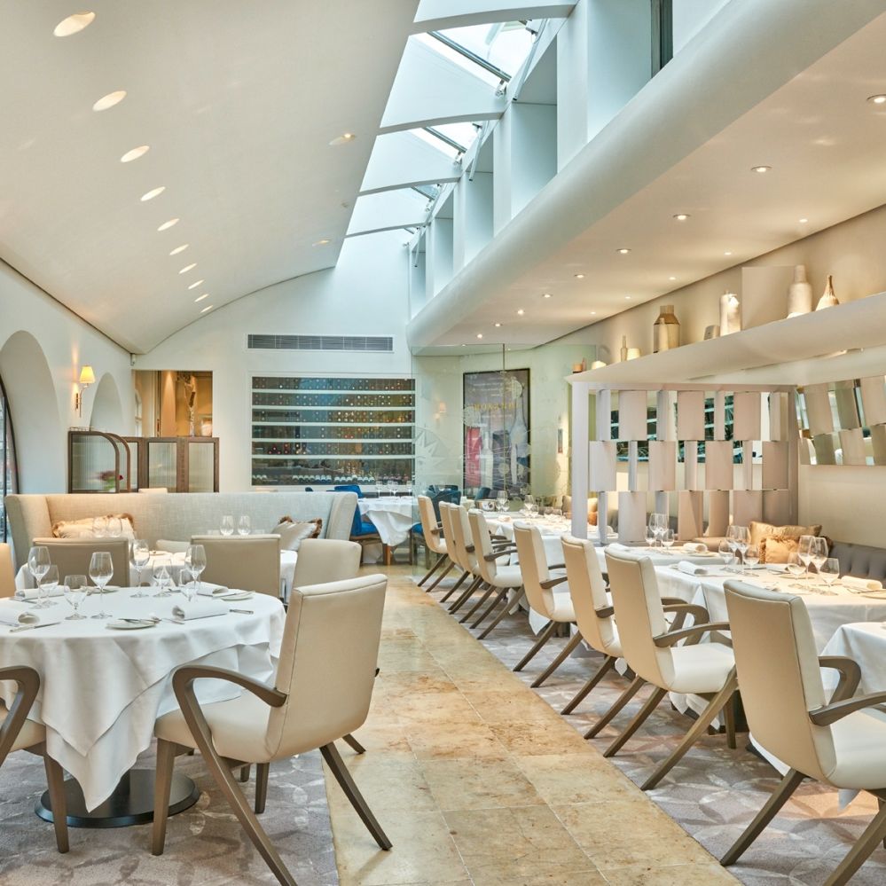 Dining for 6 people at Orrery, Marylebone